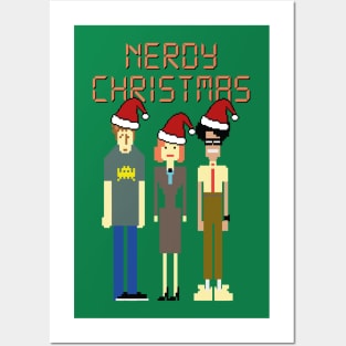 Nerdy Christmas Posters and Art